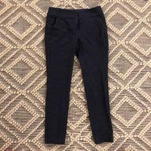 Loft Petites “Marisa” Checkered Dress Pants